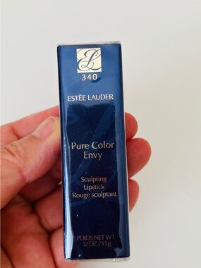 New- Estee Lauder Pure Color Envy Sculpting Lipstick- 340 Envious- full size